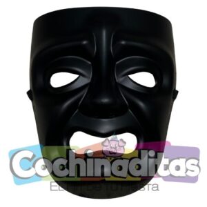 Máscara de teatro tristeza
