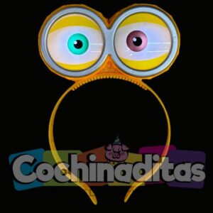 Diadema de minion con luz