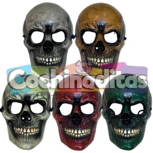 Máscara de calavera PVC