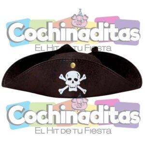 Sombrero de pirata triangulo