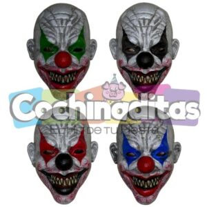 Máscara payaso sonriente