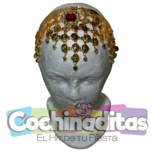 Diadema de monedas