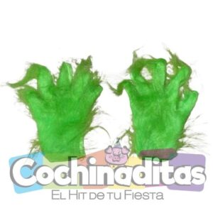 Guantes Grinch para niño