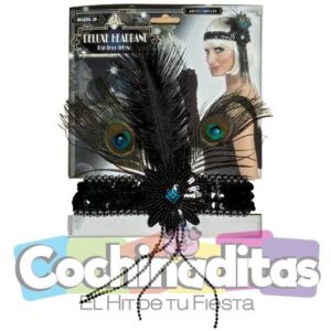 Tiara charleston pavo real