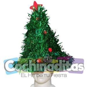 Gorro de pino escarchado