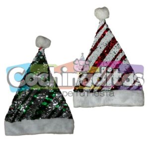 Gorro de lentejuela reversible