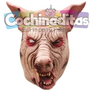 Mascara de latex Puerco