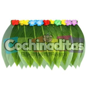 Falda de hojas