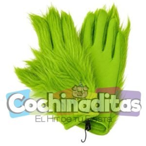 Manos de latex Grinch