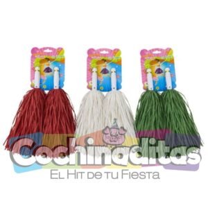 Pompón de rafia