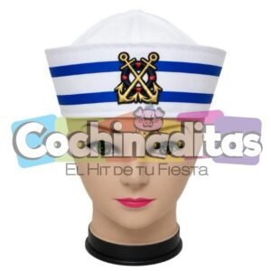Boina marinero rayada