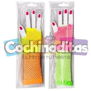 Guante de red bicolor