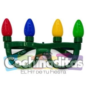 Lente focos navideños