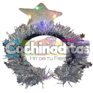 Diadema de estrella con luz