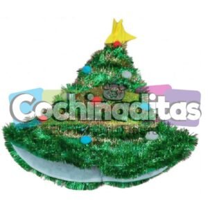Gorro árbol navideño