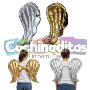 Ala querubín metalica