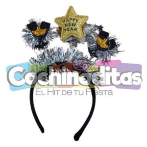 Diadema estrella Happy New Year