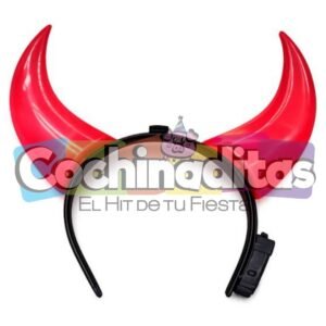 Cuerno de diablo con luz