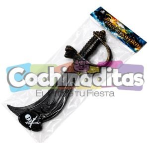Espada con parche