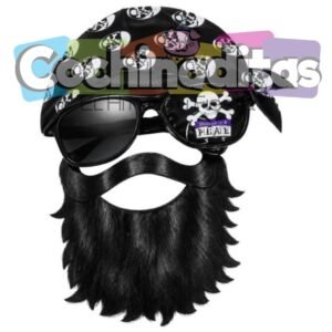 Lente paliacate pirata negro