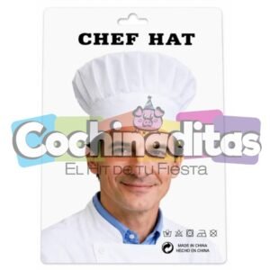 Gorro de chef adulto