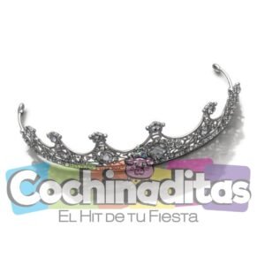 Corona de metal sencilla