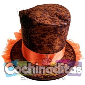 Sombrerero con peluca