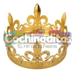Corona de metal liz
