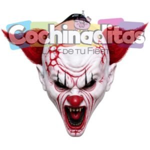 Payaso rojo de látex