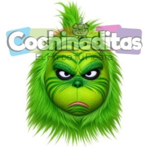 Grinch caricatura de látex