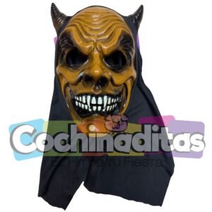 Demonio café con capucha