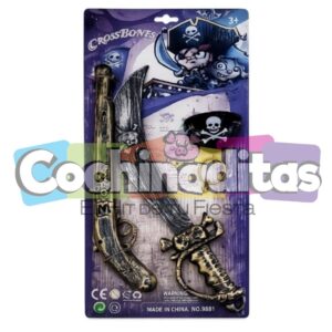 Kit pirata morado