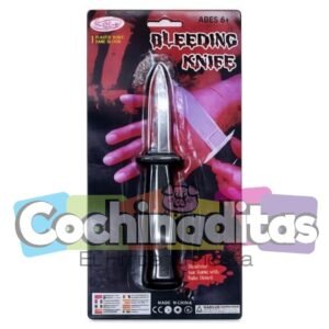 Cuchillo de plástico retractil