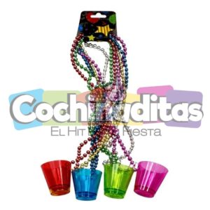Collar shot transparente