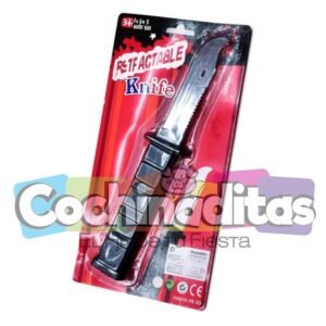 Cuchillo de plástico gde retractil
