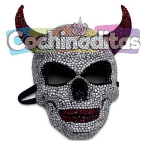 Calavera cuernos con piedras