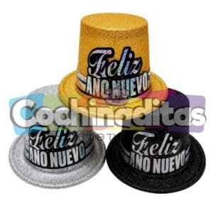 Sombrero año nuevo diamantado